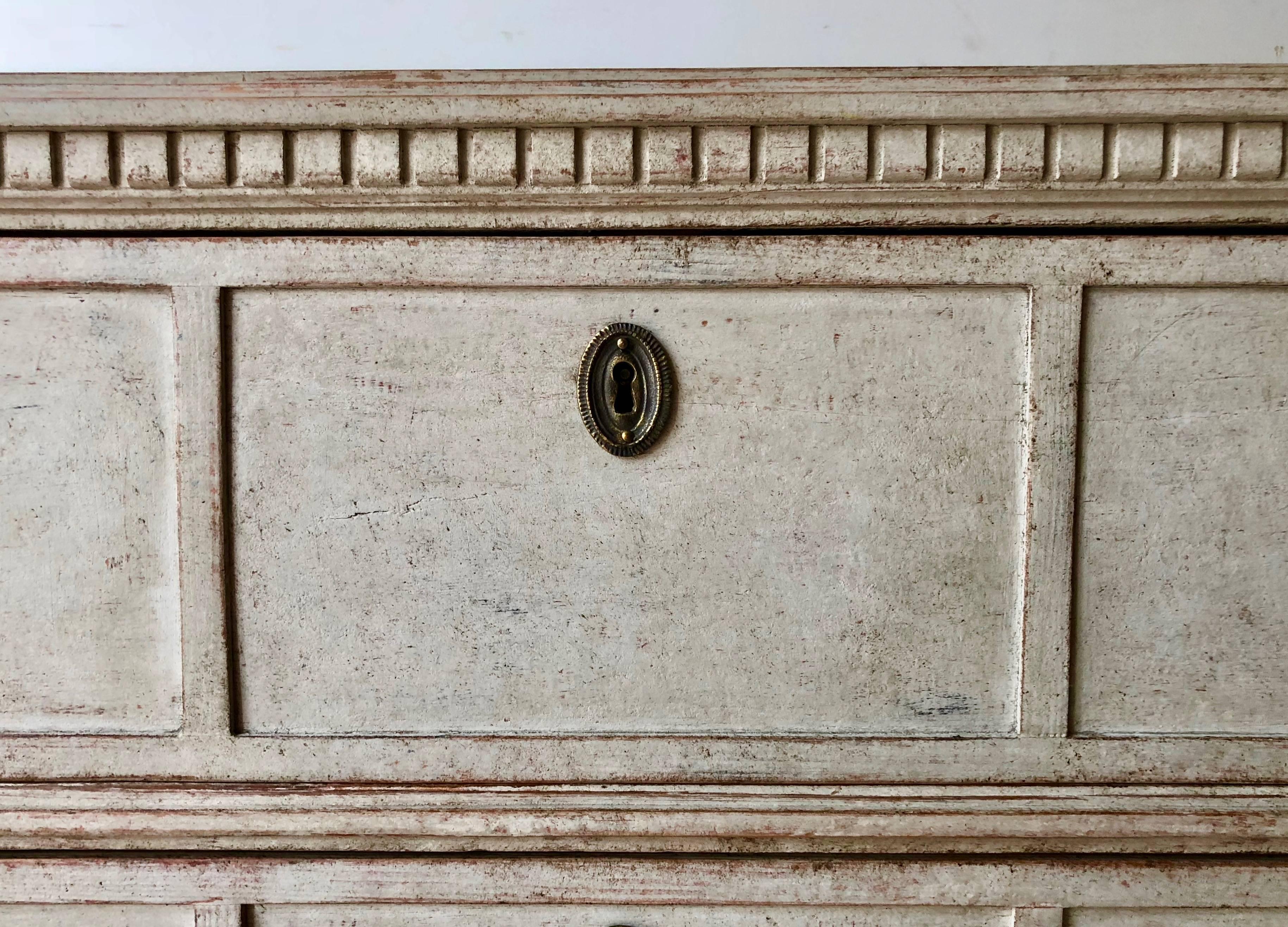 19th Century Gustavian Period Chest of Drawers 2