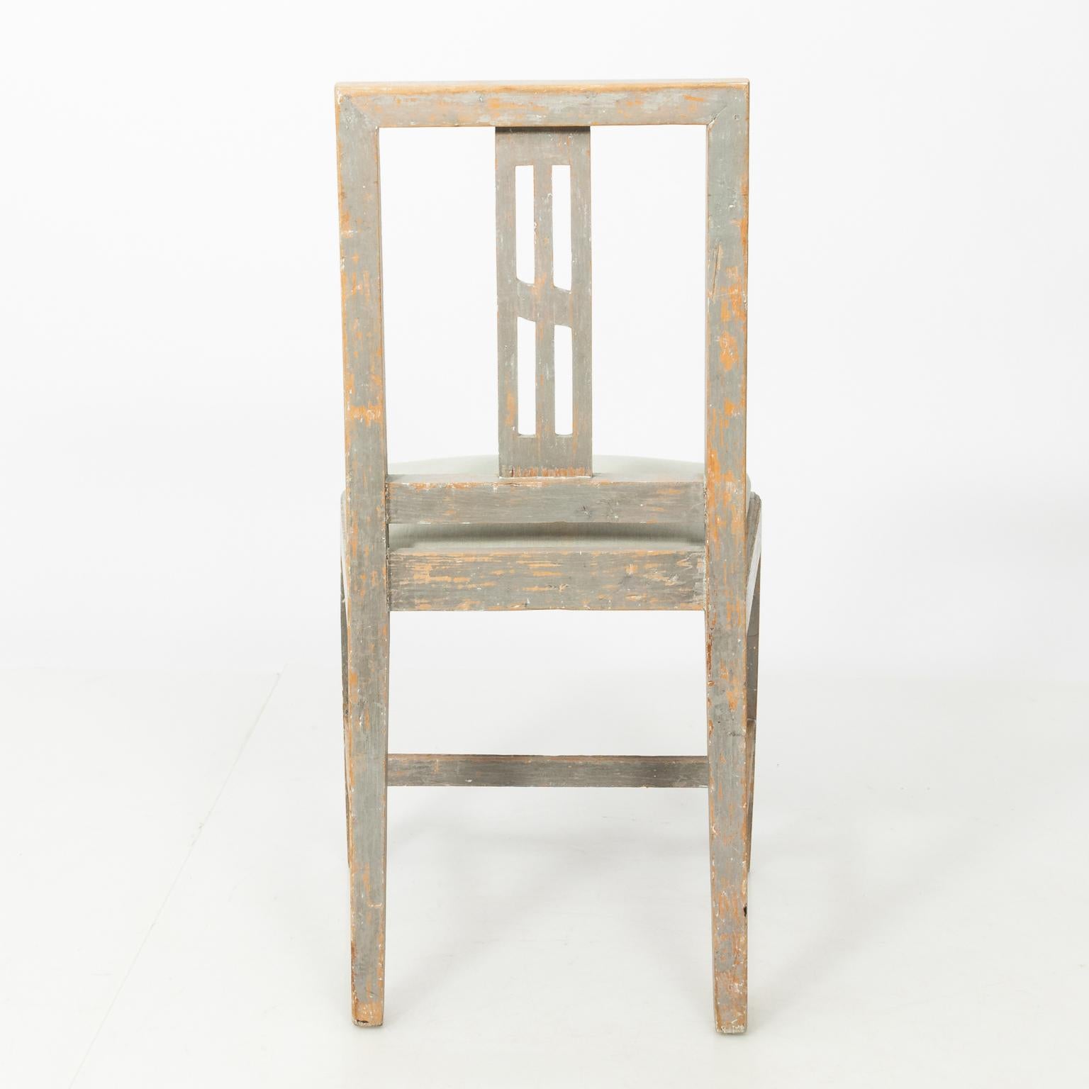 Wood 19th Century Gustavian Side Chair