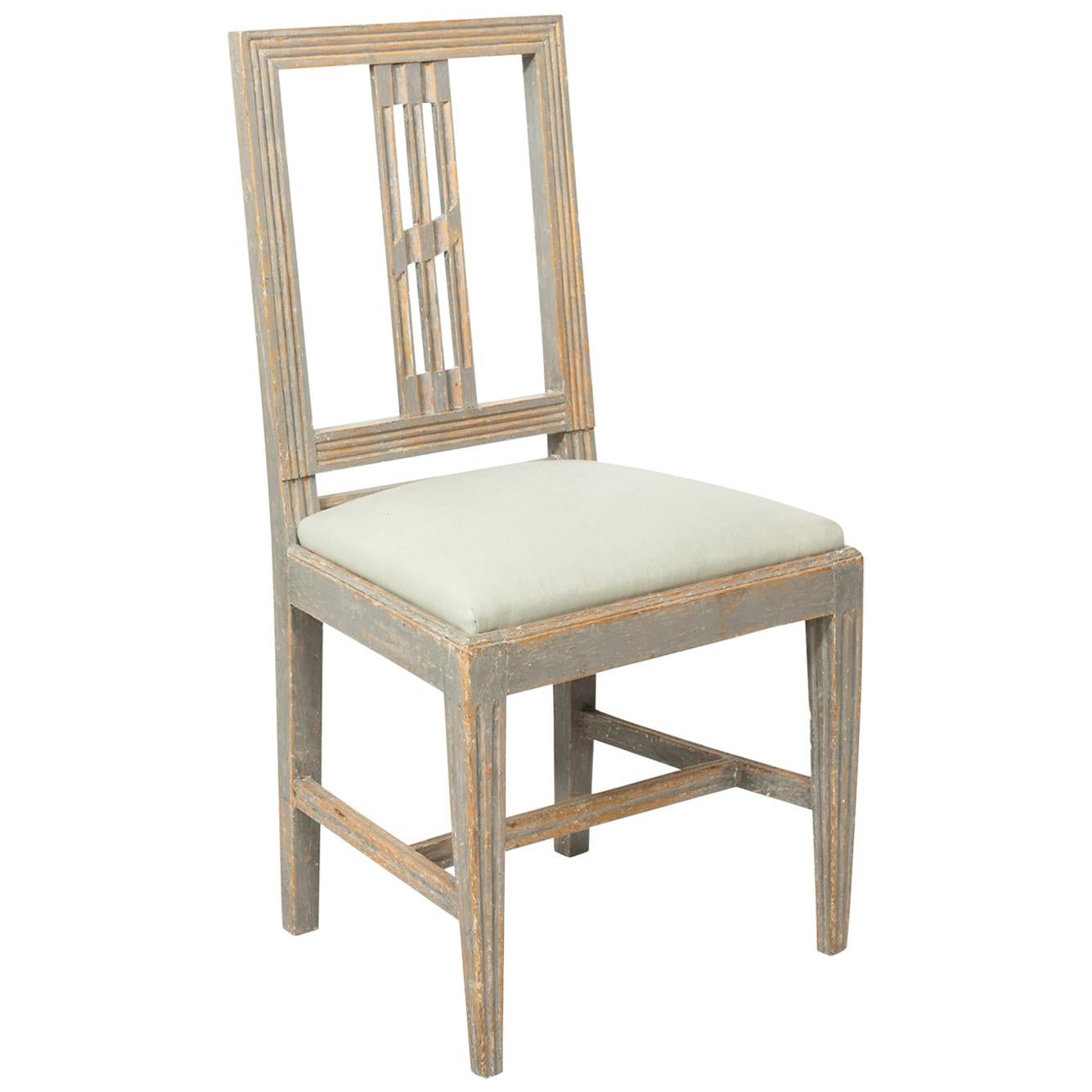 19th Century Gustavian Side Chair