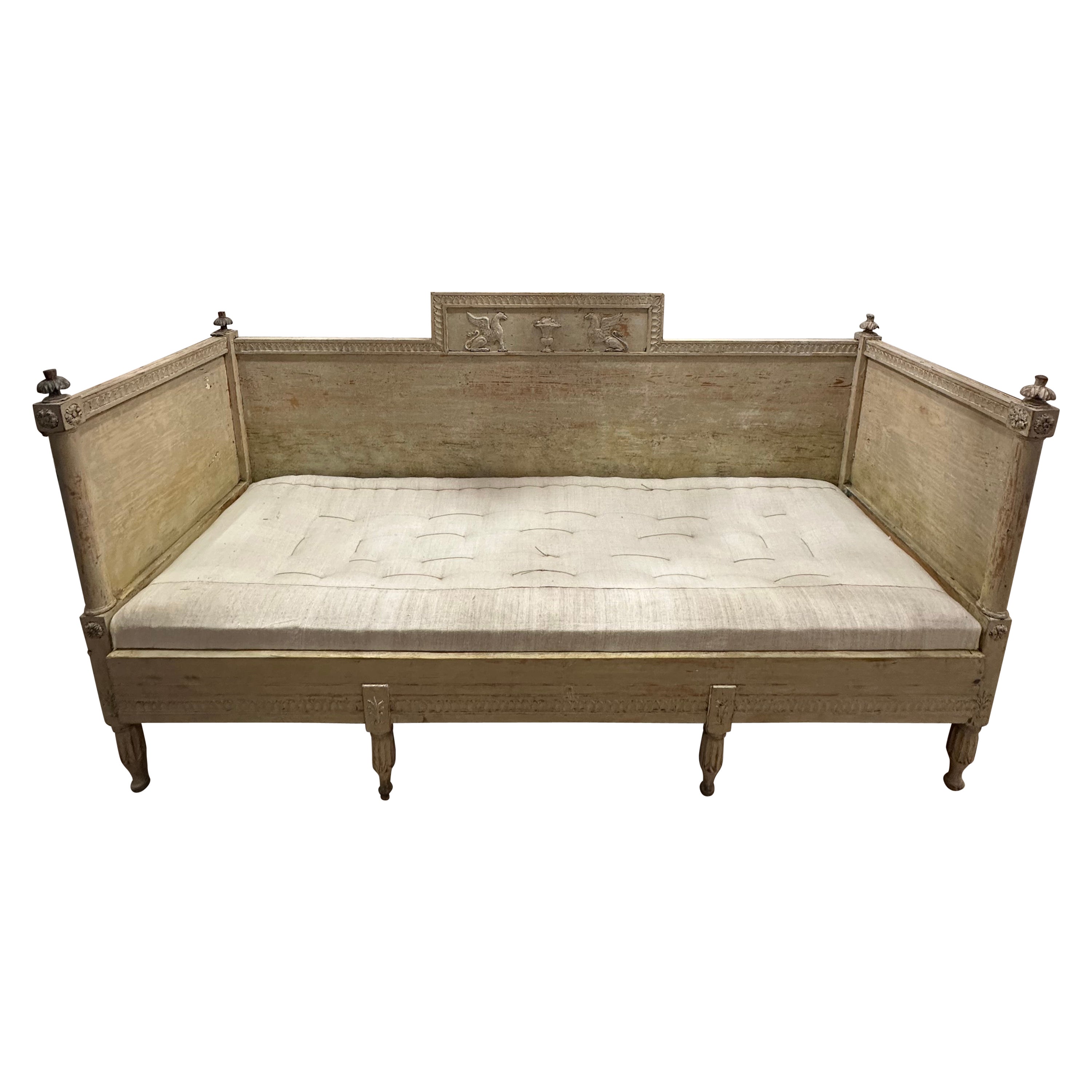 19th Century Gustavian Sofa Bench