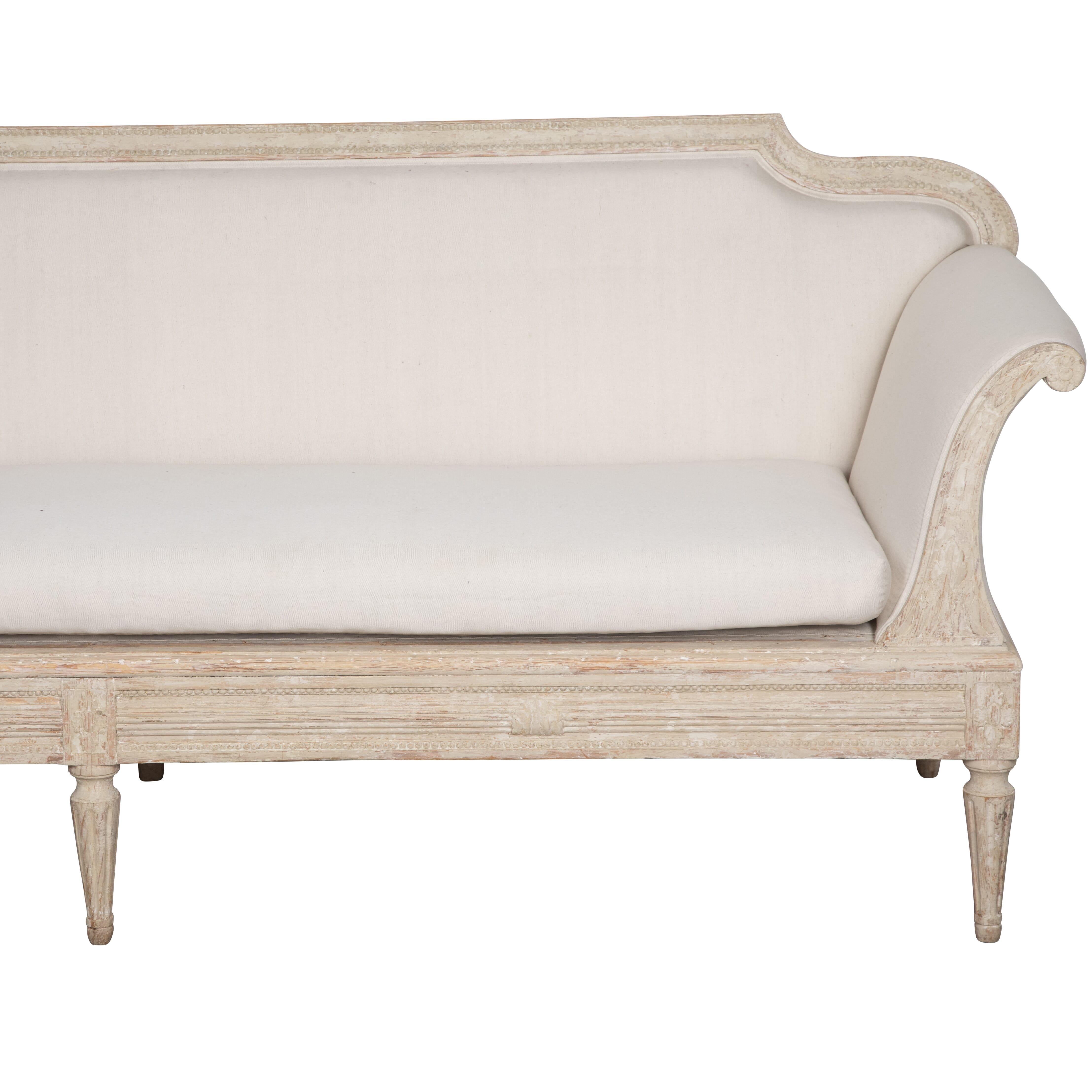 Swedish 19th Century Gustavian Sofa For Sale