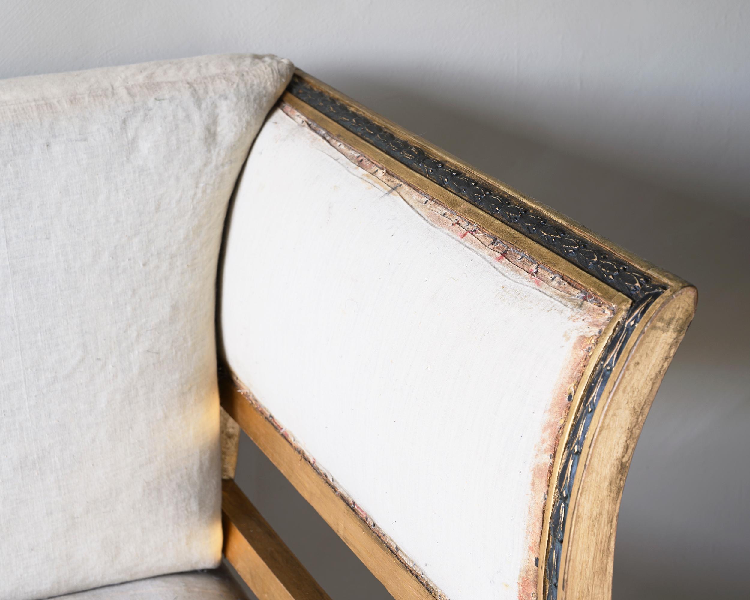 19th Century Gustavian Sofa For Sale 2