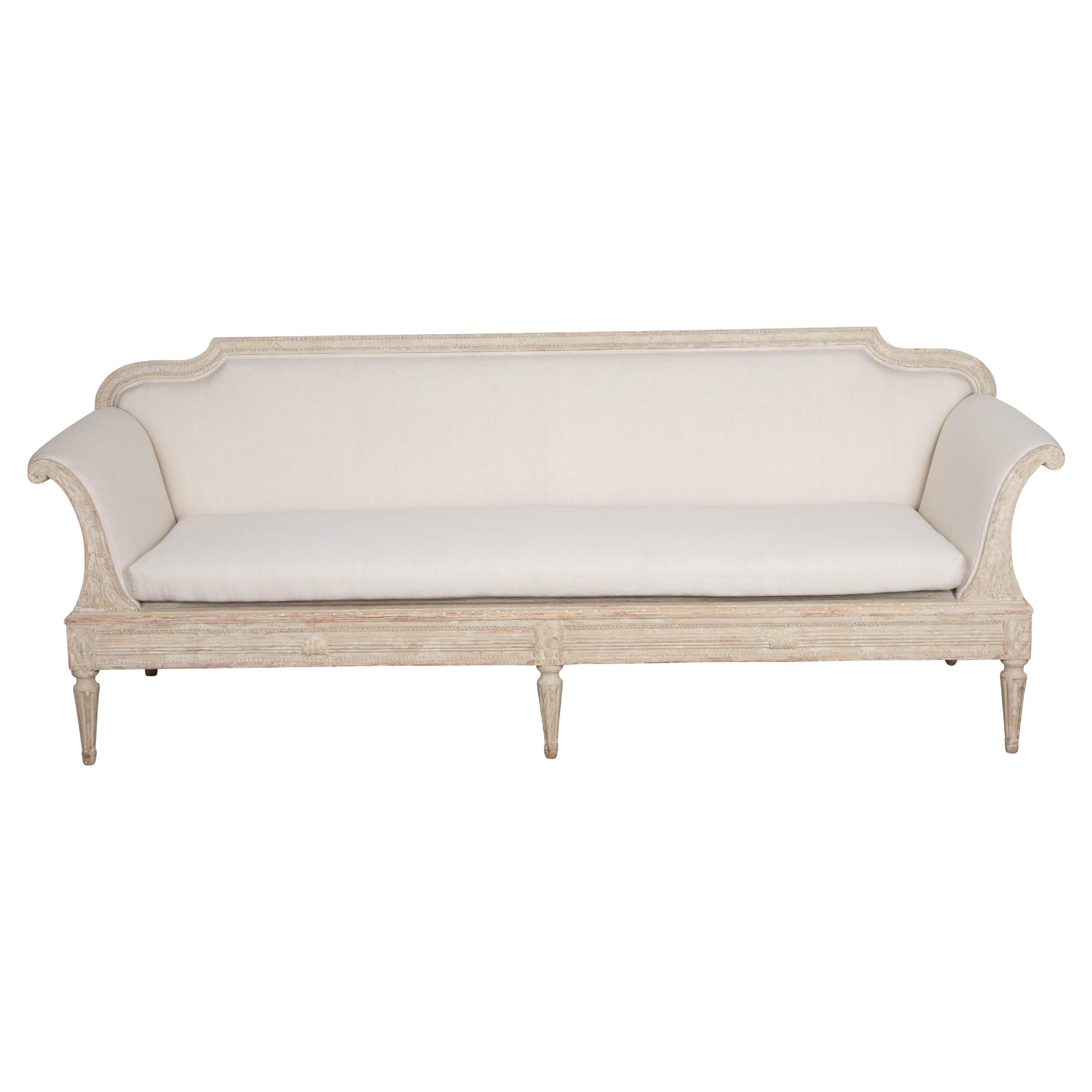 Gustavianisches Sofa aus dem 19.