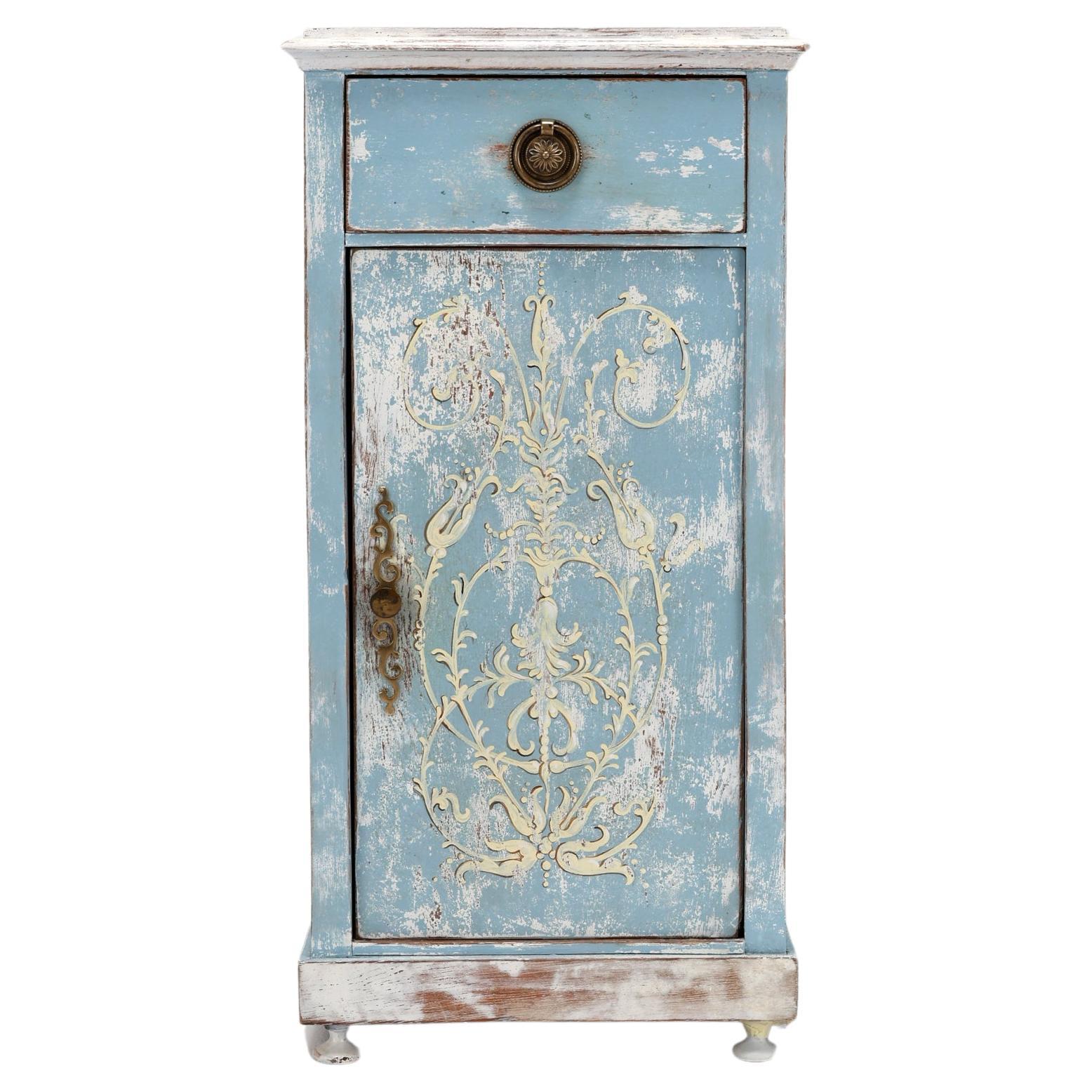 Armario de una puerta estilo Gustaviano del siglo XIX