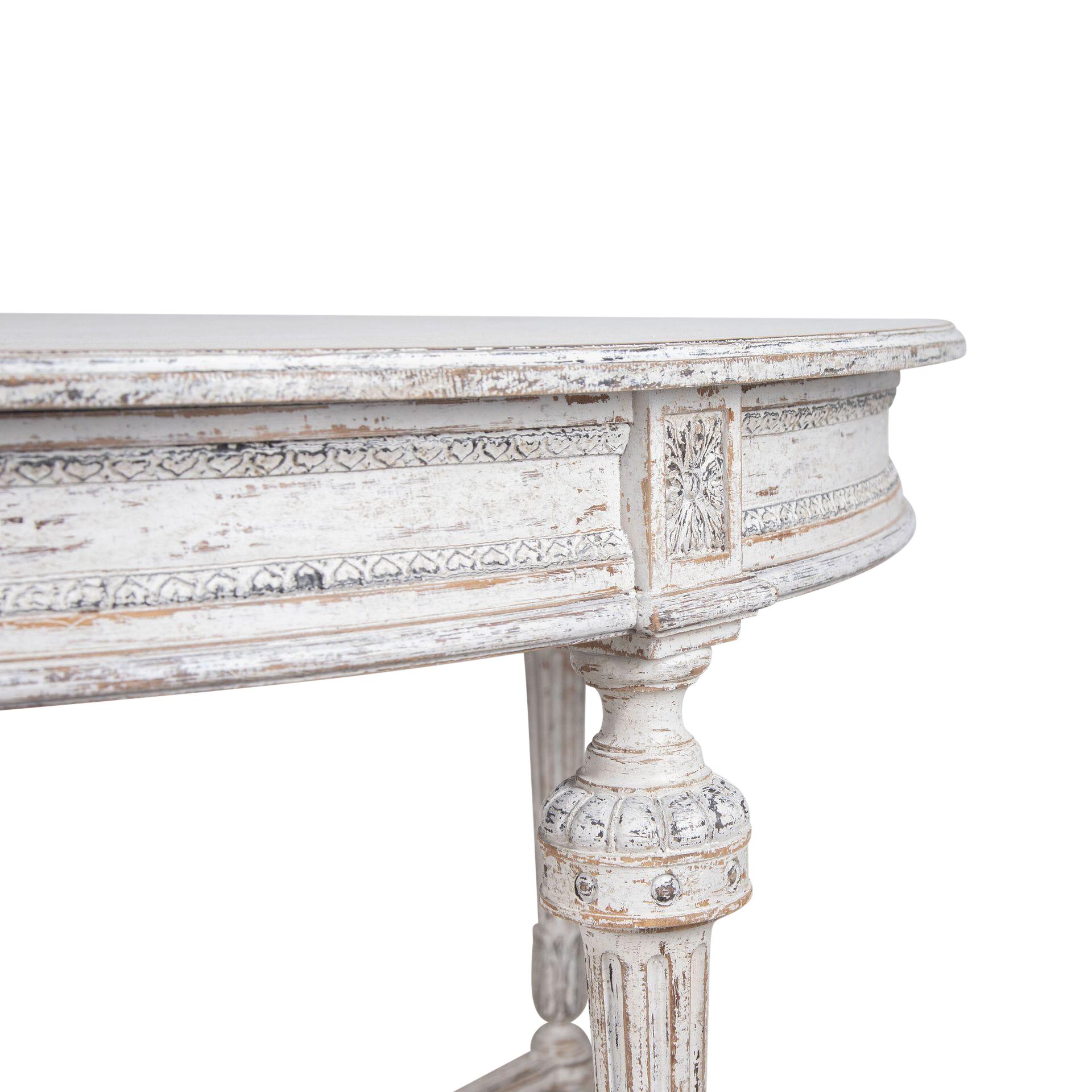 19th Century Gustavian Style Round Table For Sale 1
