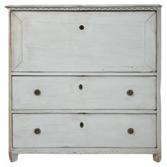 Gustavian Style Desk or Secretaire, 19th Century 