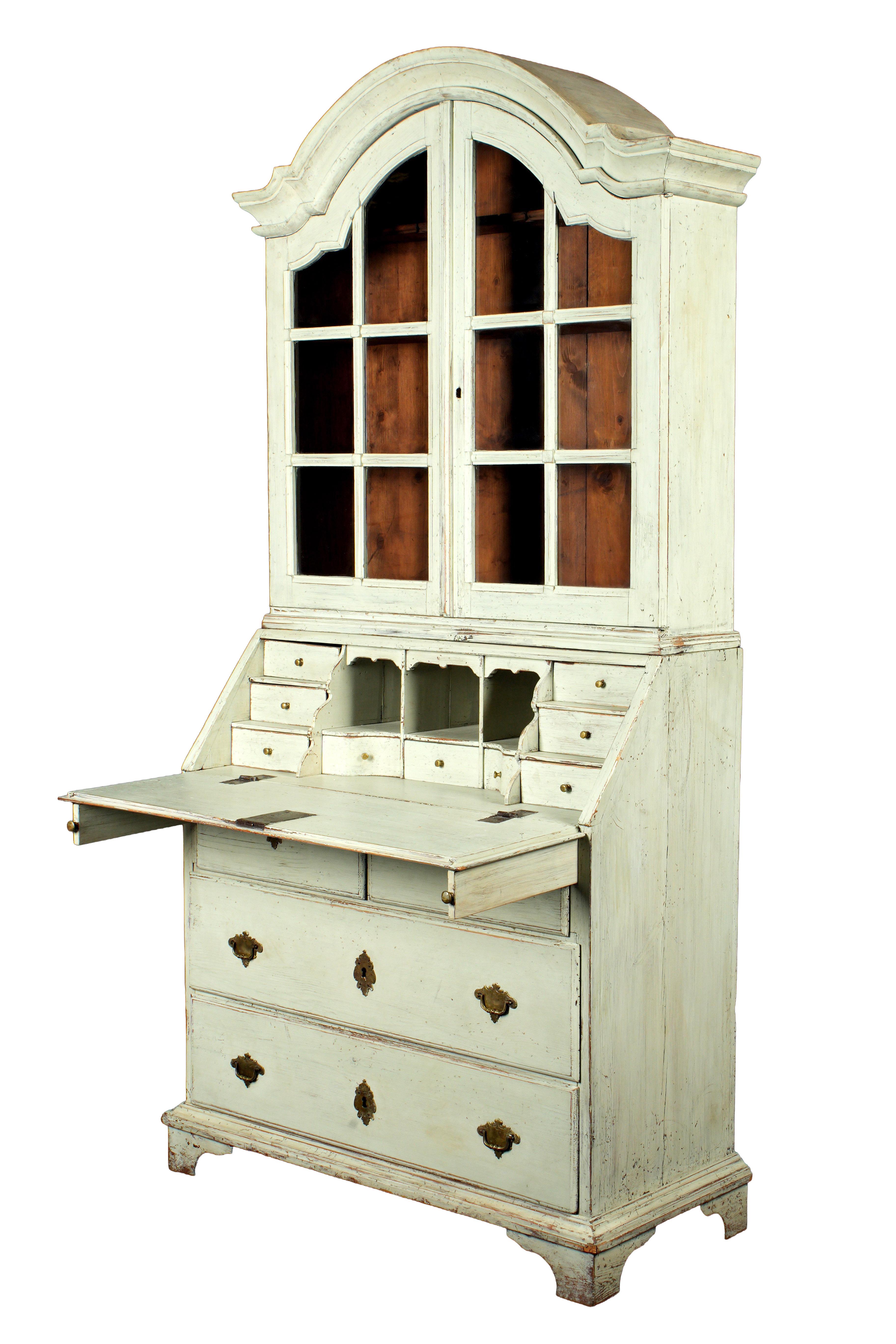 Sekretär im Gustavianischen Stil des 19. Jahrhunderts im Zustand „Gut“ im Angebot in Solebury, PA