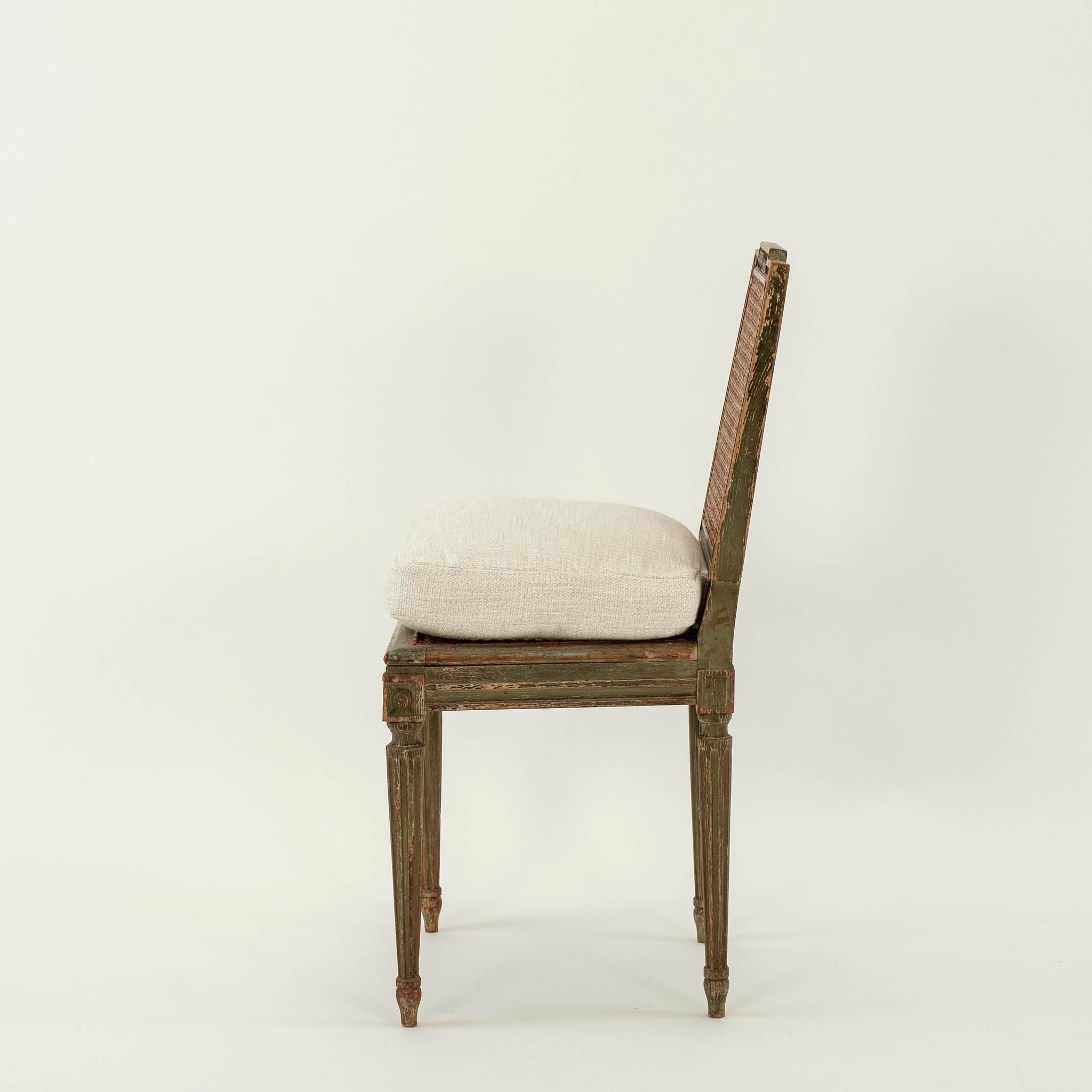 19th Century Gustavian Style Side Chair 4