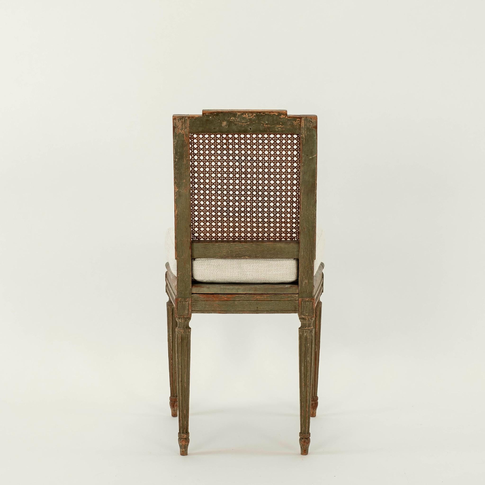 Swedish 19th Century Gustavian Style Side Chair