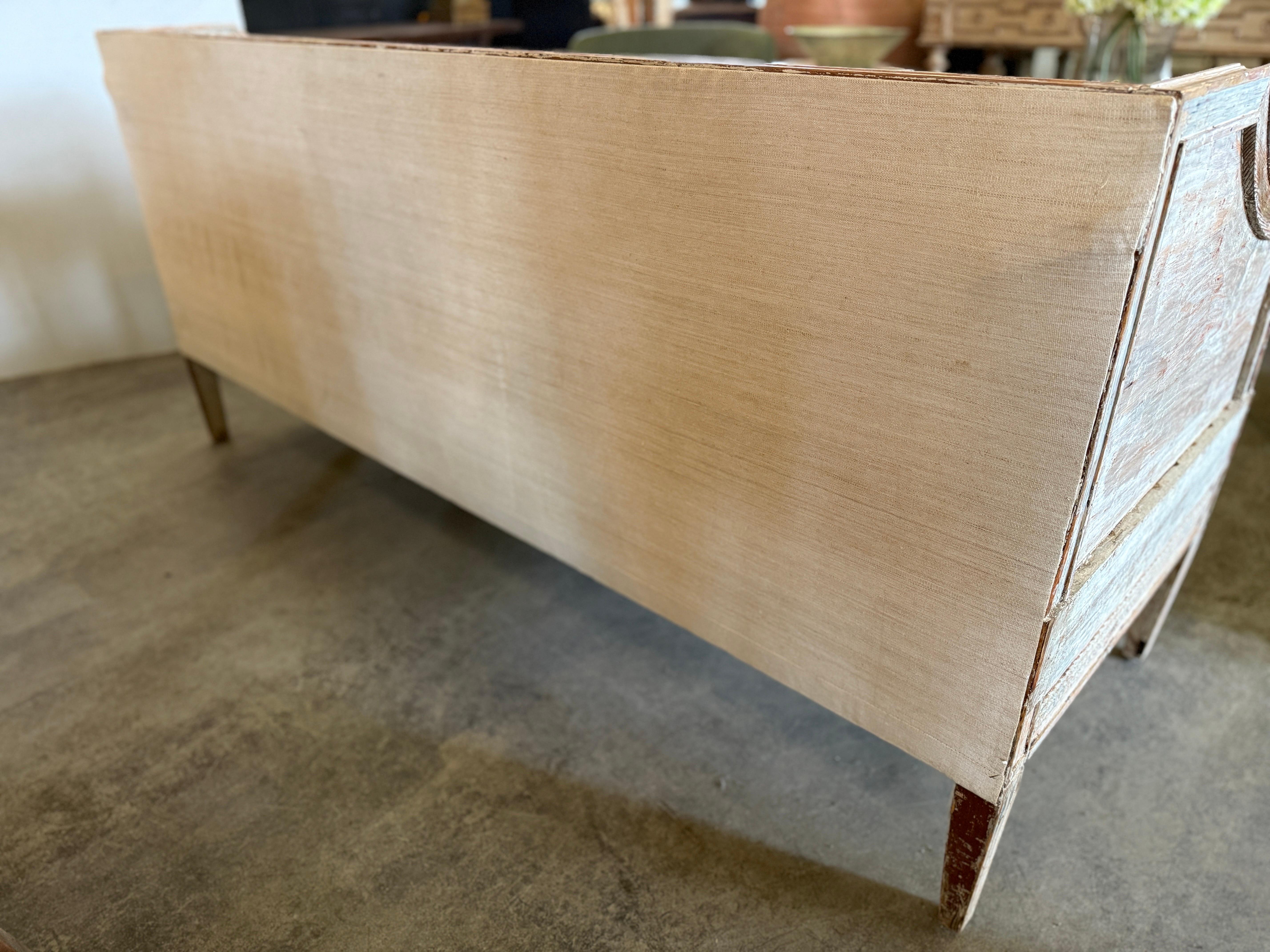 Canapé-lit suédois de style gustavien du XIXe siècle en vente 5