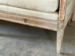 19th Century Gustavian Style Swedish Sofa Bench