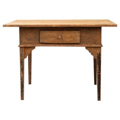 19th Century Gustavian Styled Swedish Folk Art Table