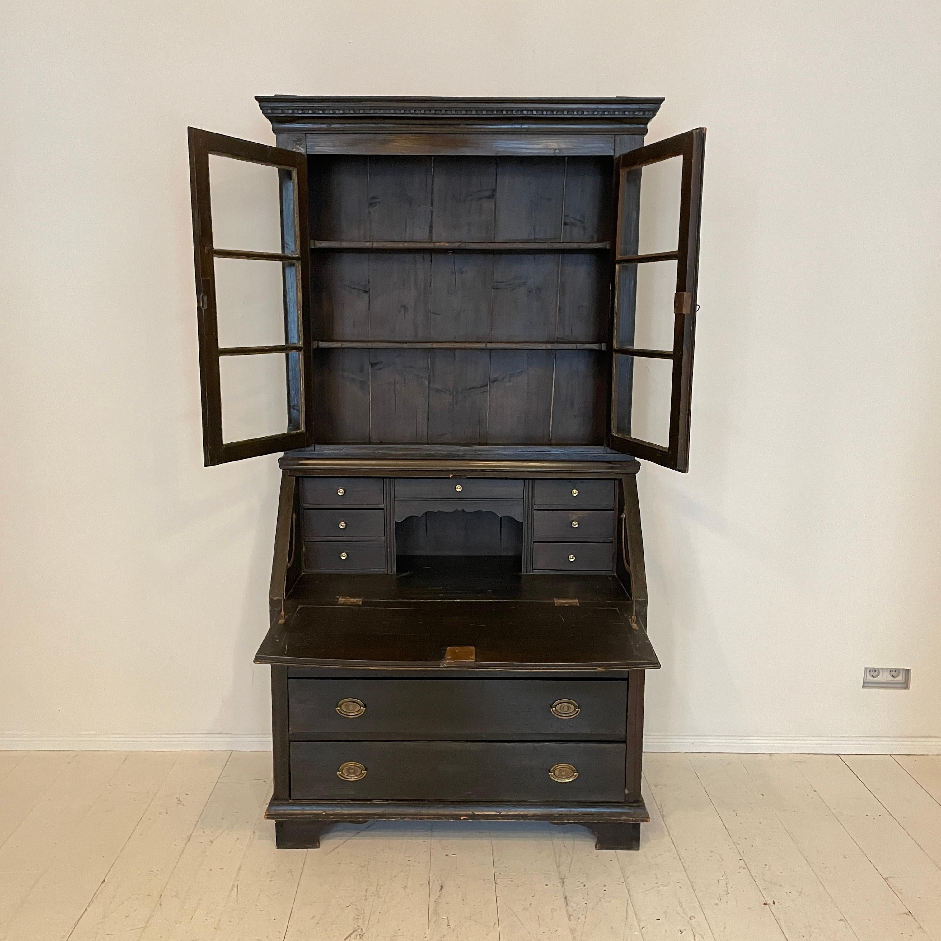 tall writing bureau