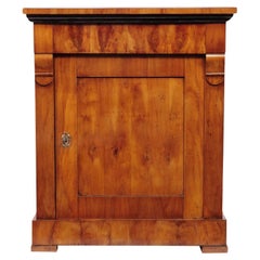 19th Century Half cabinet, Biedermeier, Rhineland, around 1815/20 cherrywood