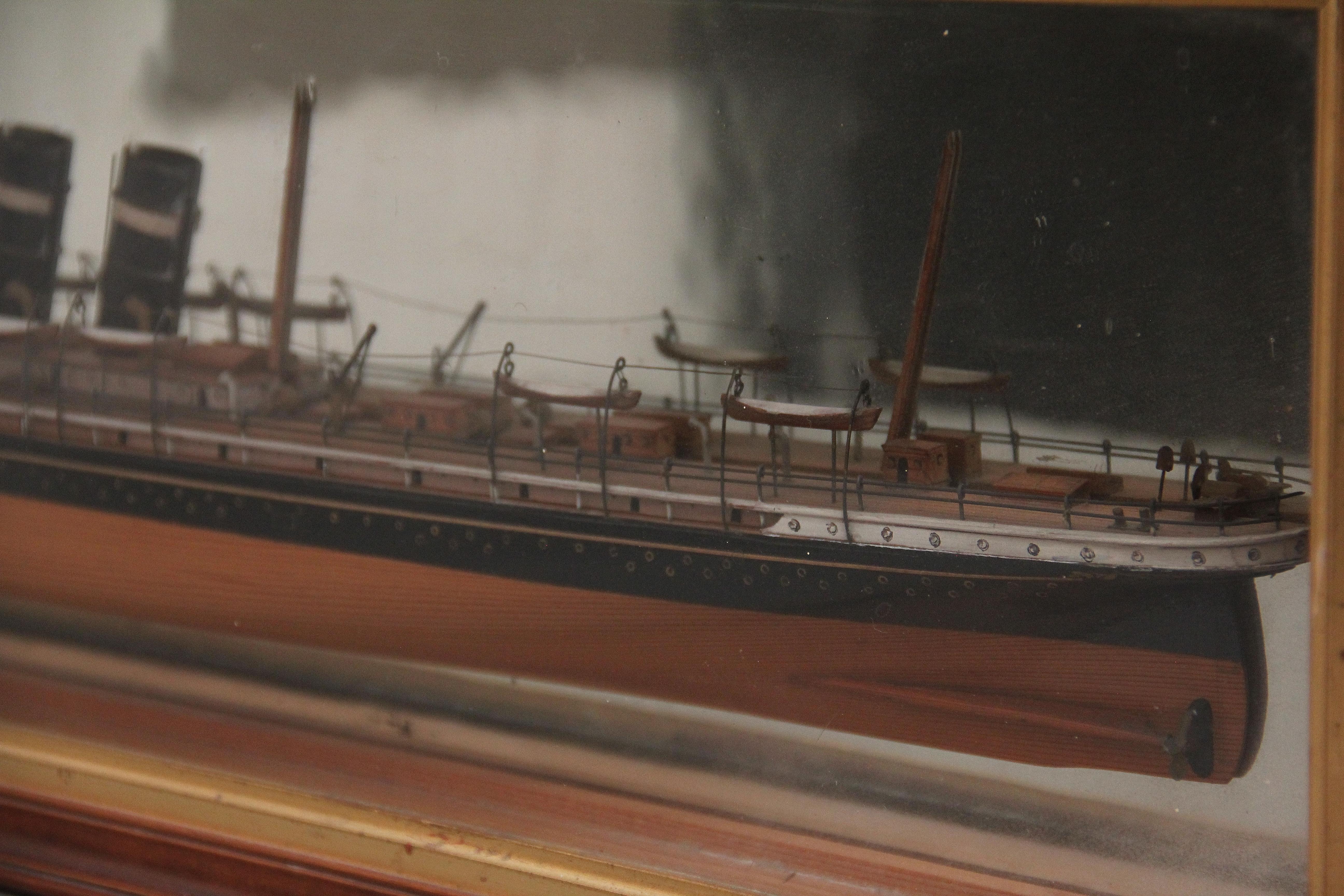 19th Century  half mode of steam ship New York For Sale 3