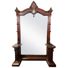 19th Century Hall Mirror