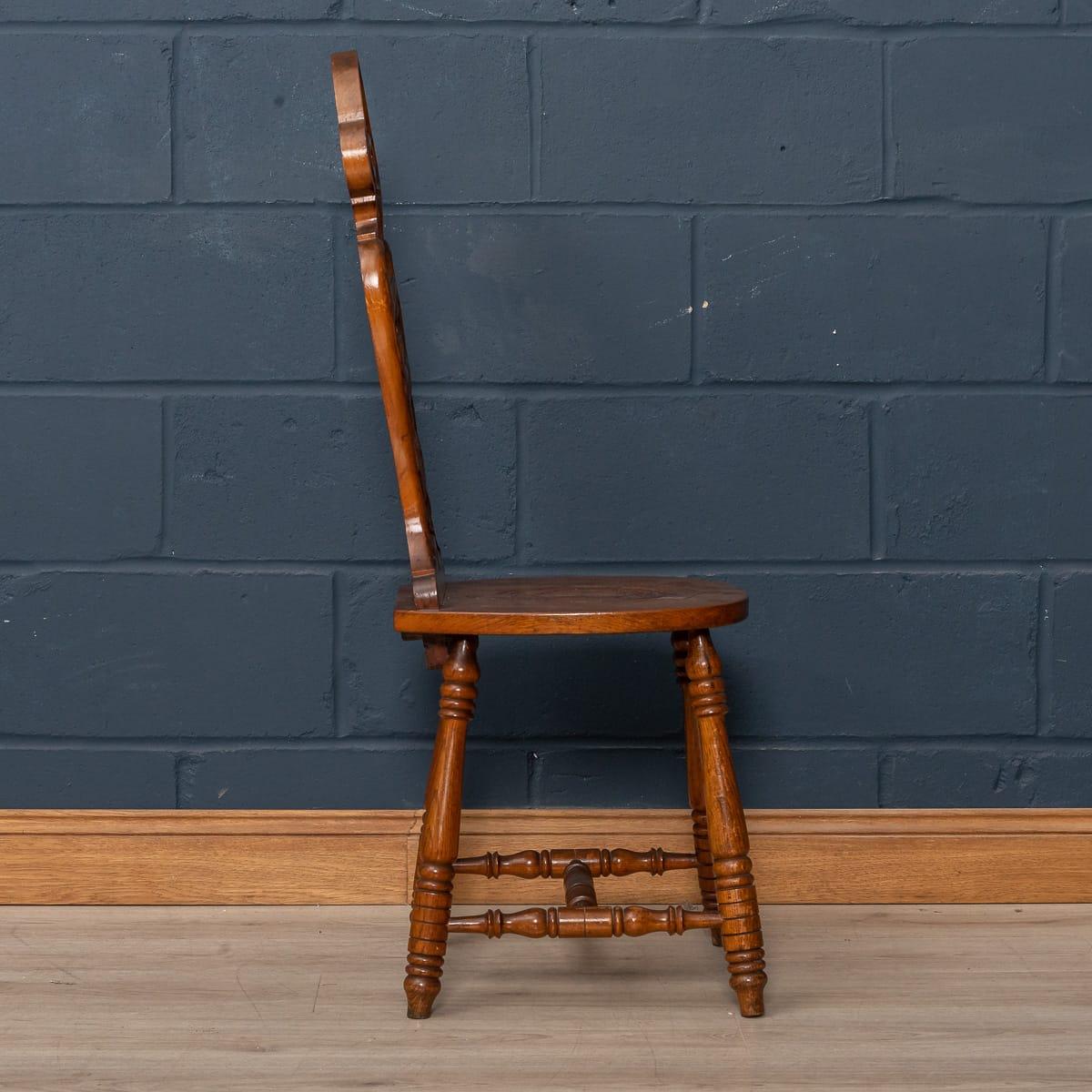 19th Century Hall Oak Chair From The Foudroyant, Lord Nelson’s Flagship In Good Condition In Royal Tunbridge Wells, Kent