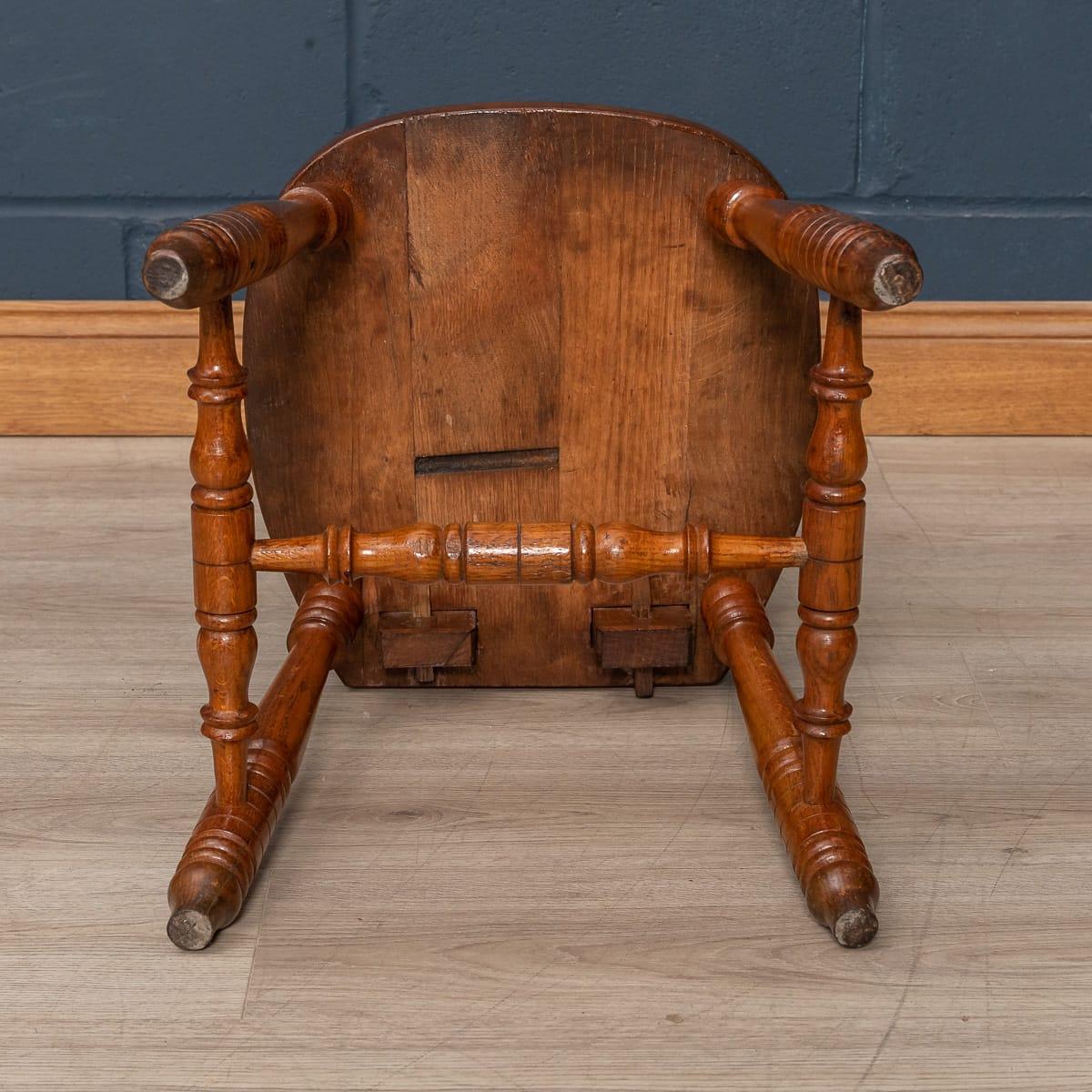 19th Century Hall Oak Chair From The Foudroyant, Lord Nelson’s Flagship 1