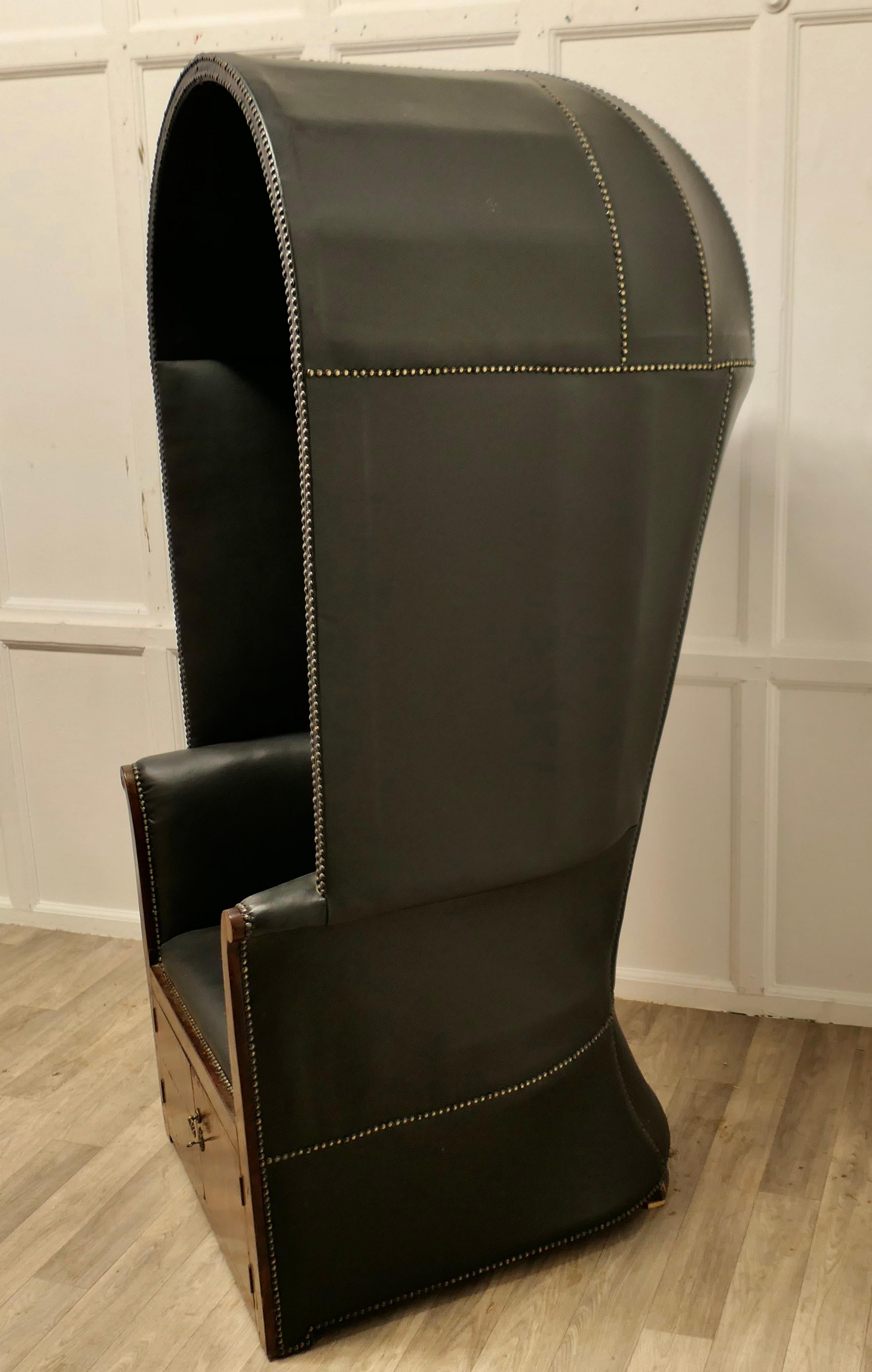 Regency 19th Century Hall Porters Chair For Sale