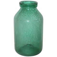 19th Century Hand Blown Storage Jar