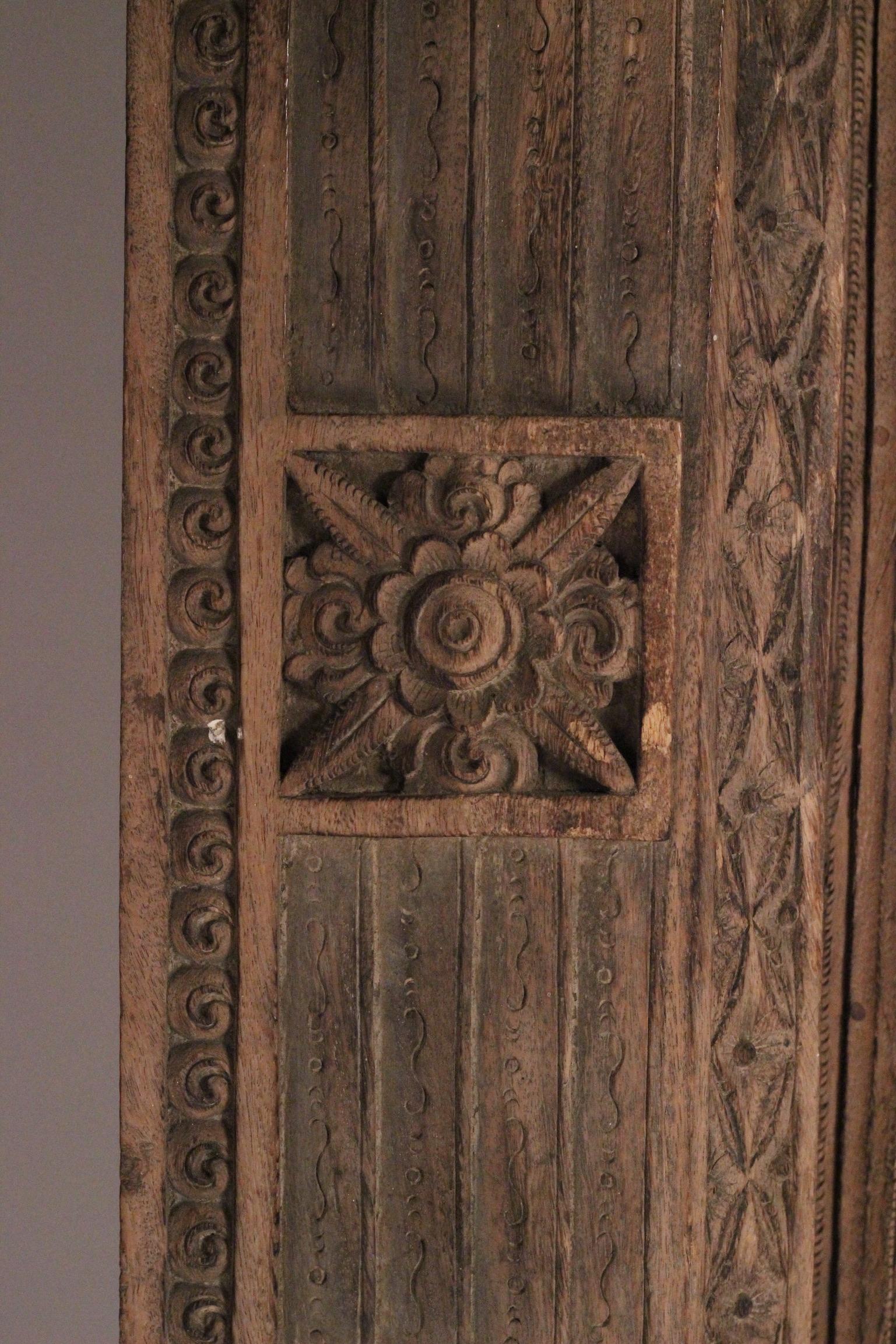 Other 19th Century Hand Carved Balinese Temple Door