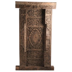 19th Century Hand Carved Balinese Temple Door