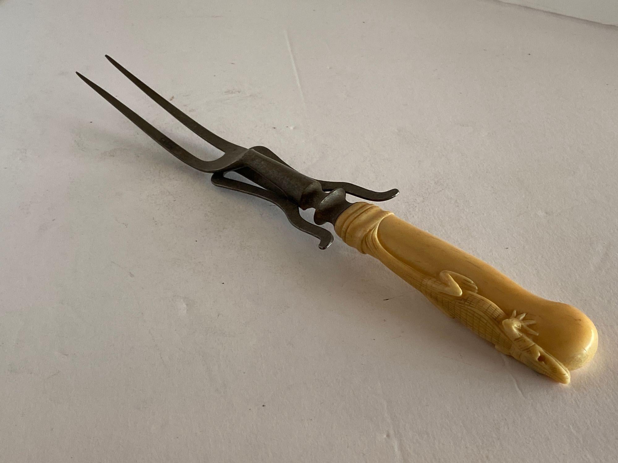 bone handle carving knife