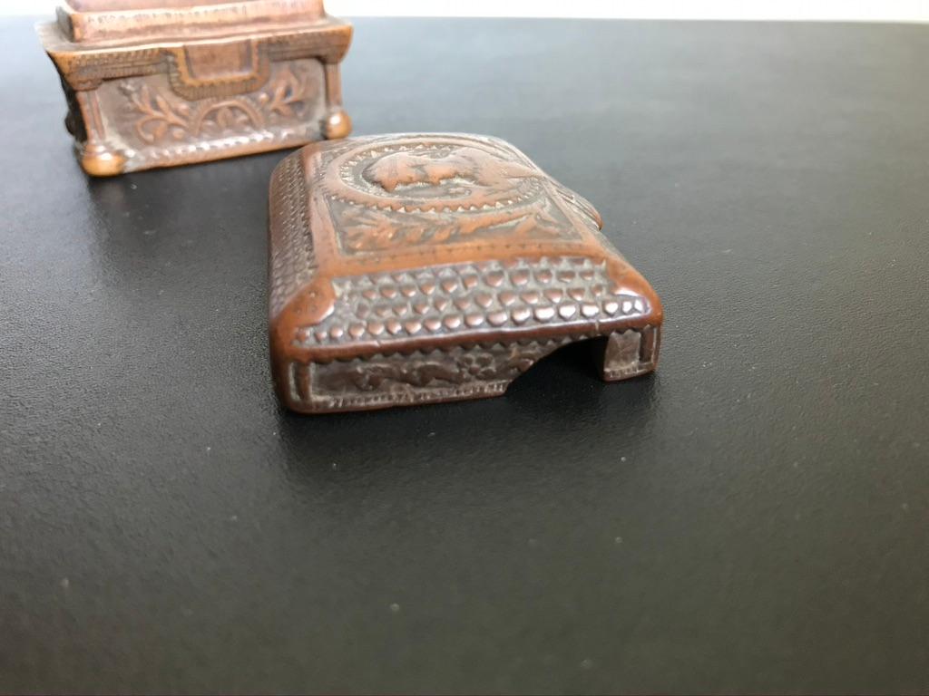 19th Century Hand Carved Coquilla Nut Tobacco Box 3