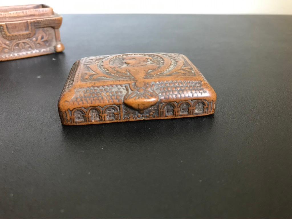 19th Century Hand Carved Coquilla Nut Tobacco Box 6