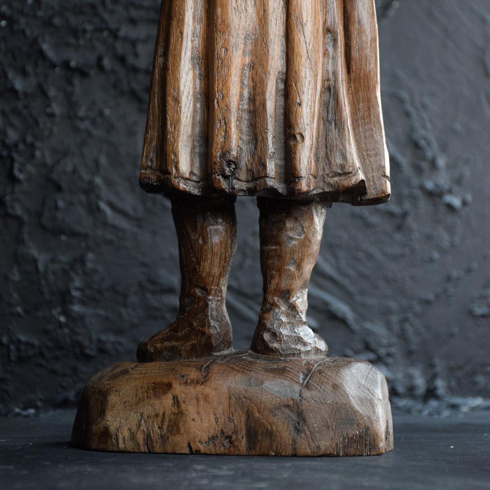 Figure d'exposition d'apothicaire allemande du 19ème siècle sculptée à la main en vente 1