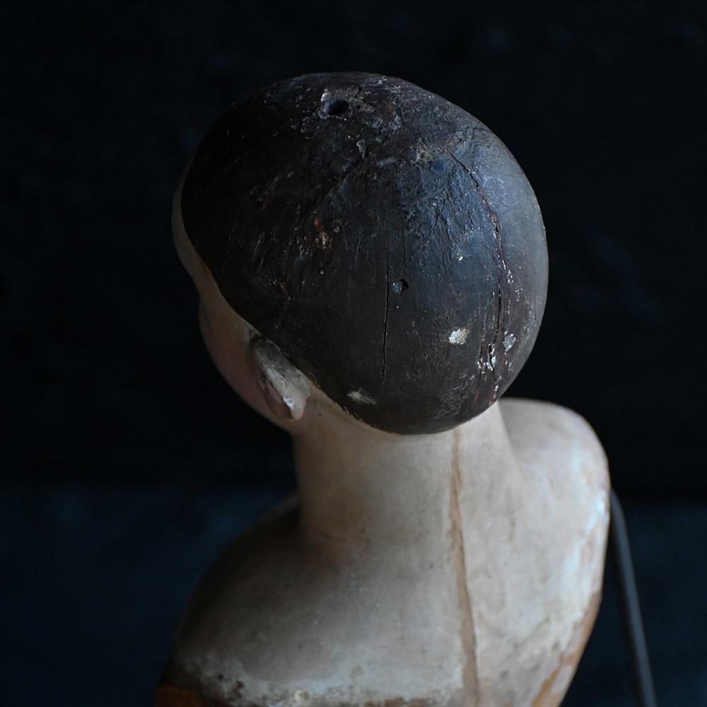 19th Century Hand Carved Italian Santos Processional Figure For Sale 6