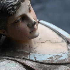 19th Century Hand Carved Ludovic Gavioli Organ Figure