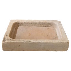 Lavabo in marmo intagliato a mano del XIX secolo