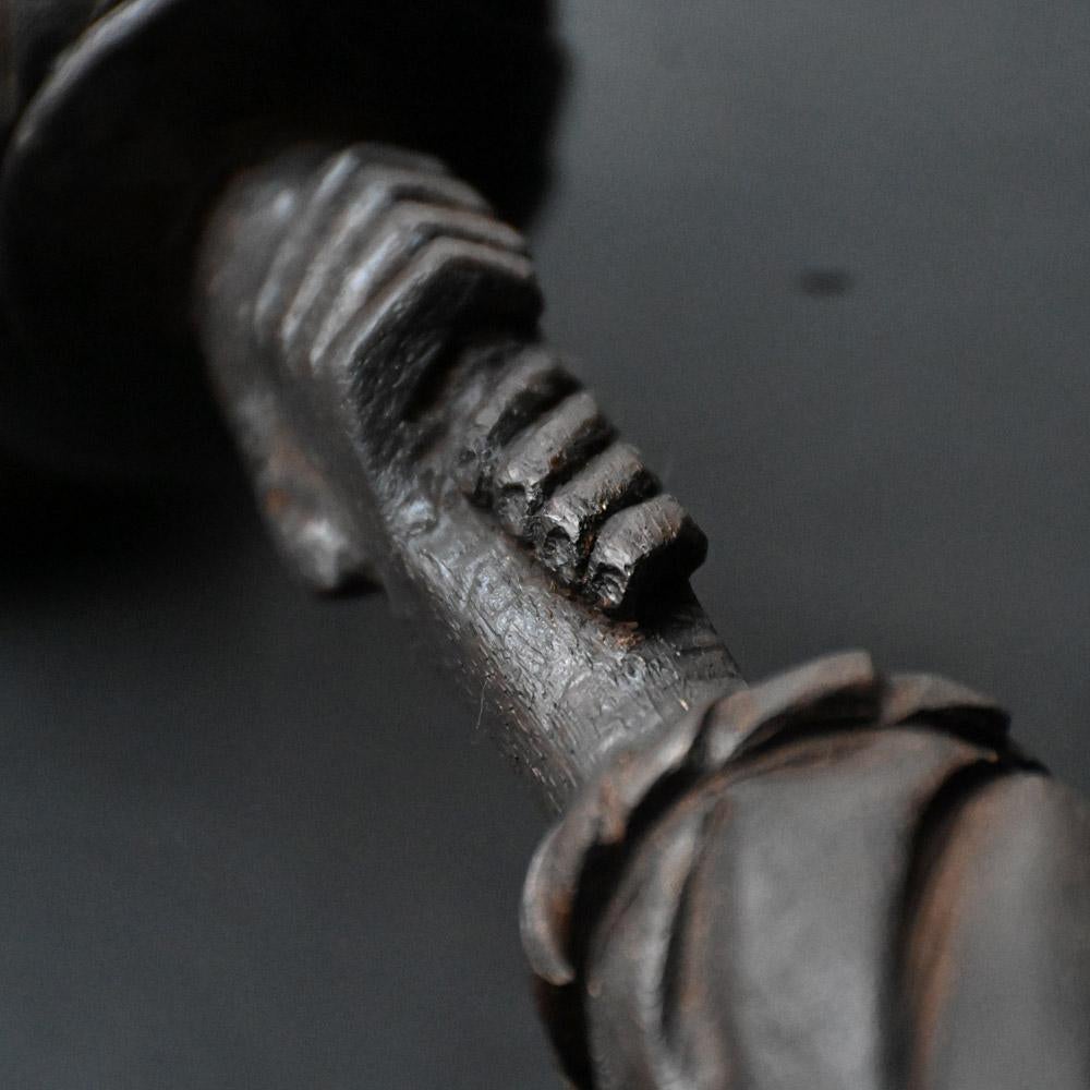 Late 19th Century 19th Century Hand Carved Masonic Gavel