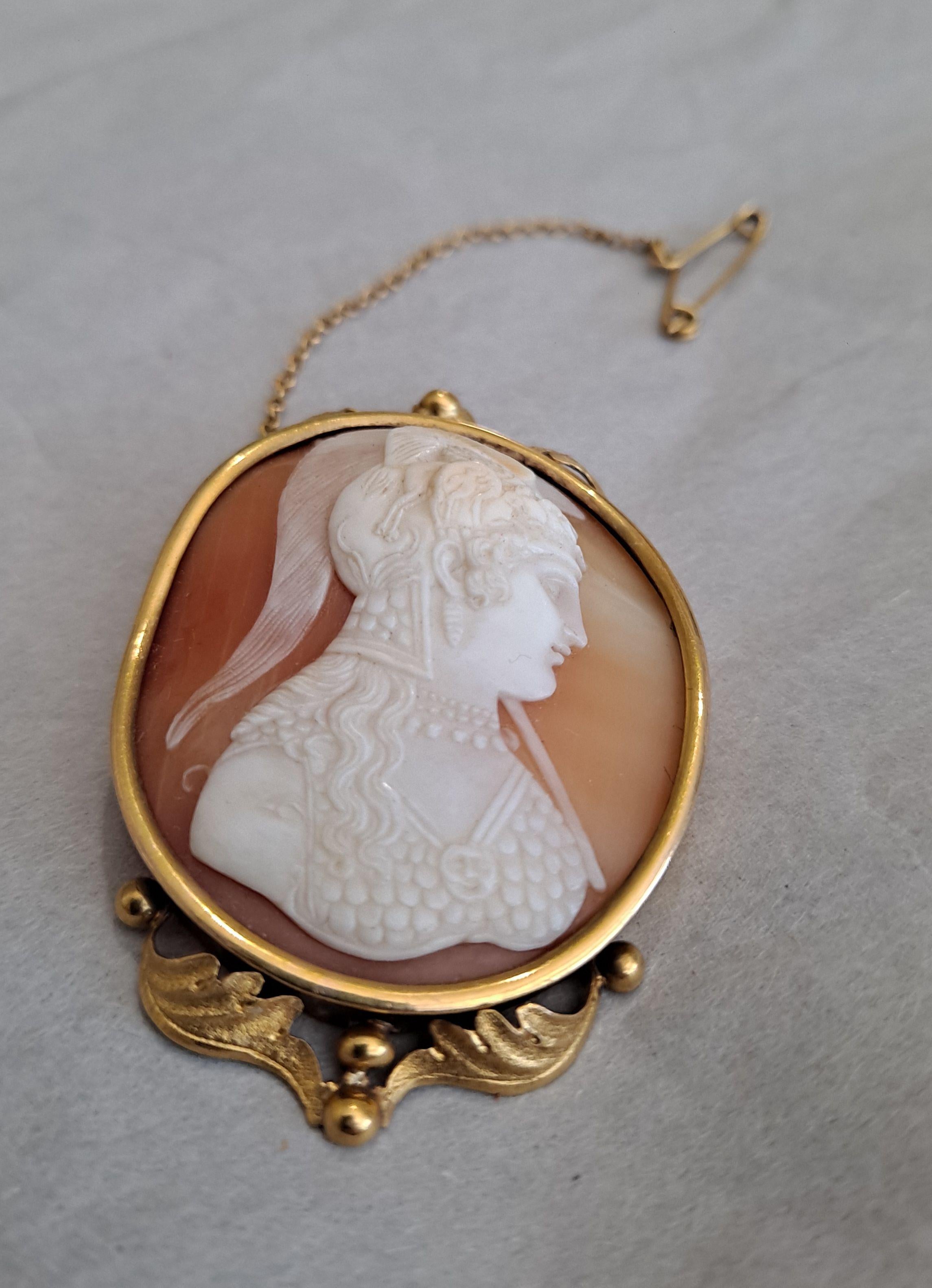 19th Century Hand-Carved Soldier Cameo

2x1.25x.5