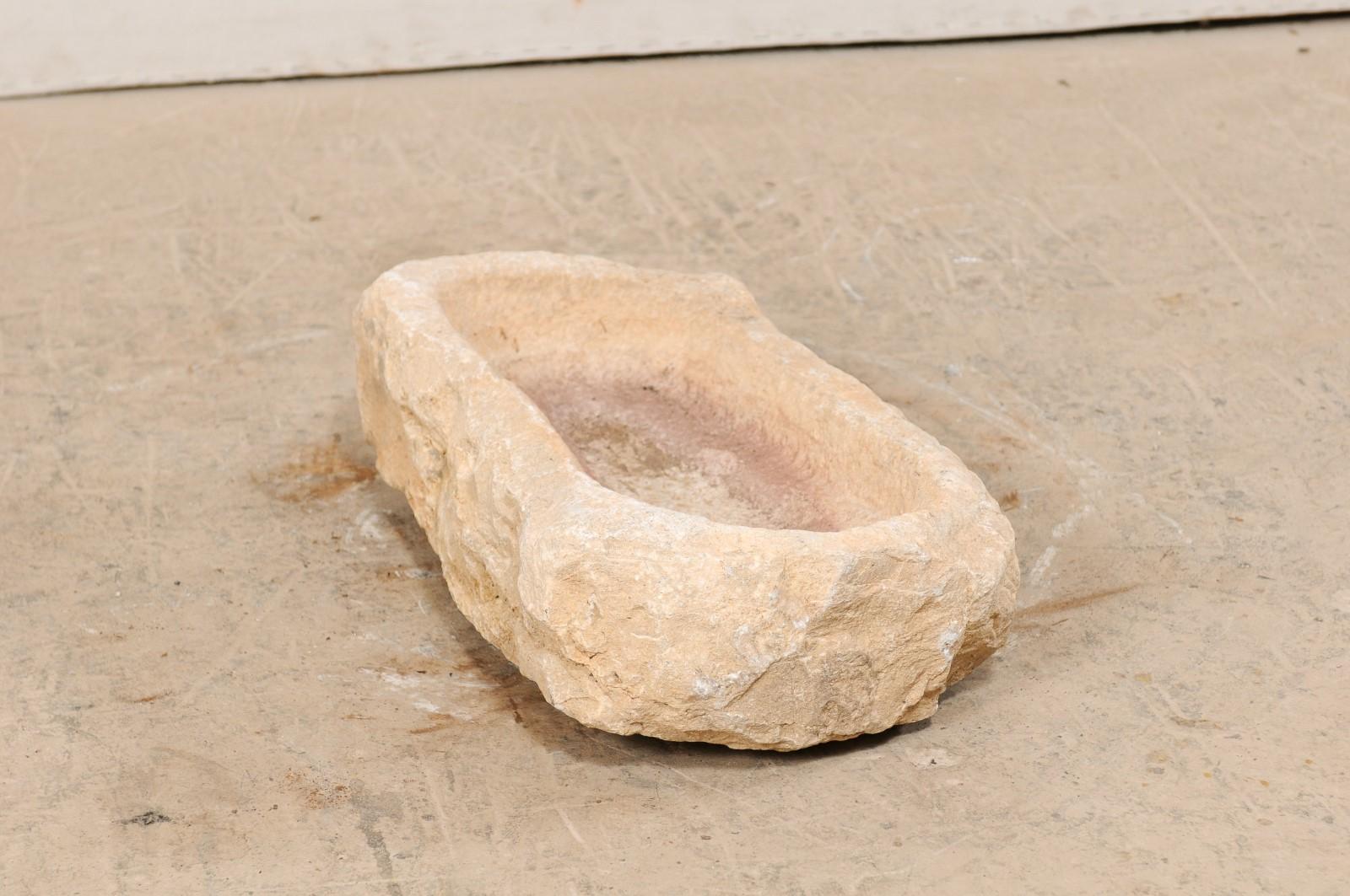 19th Century Hand Carved Stone Trough 6