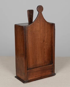 19th Century Hand-Carved Walnut Fariniere Box, Provence, Circa 1870