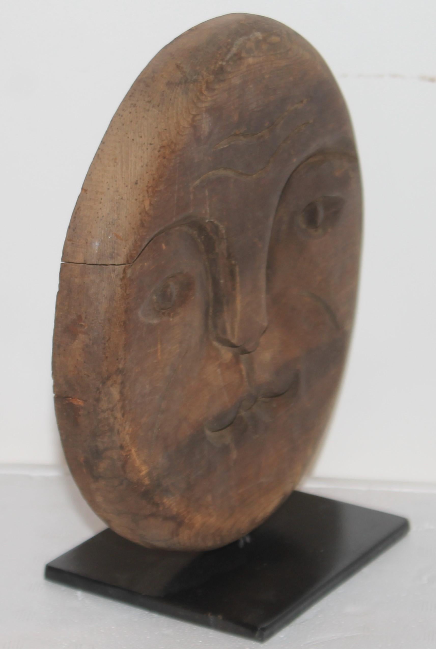 the man with the wooden face