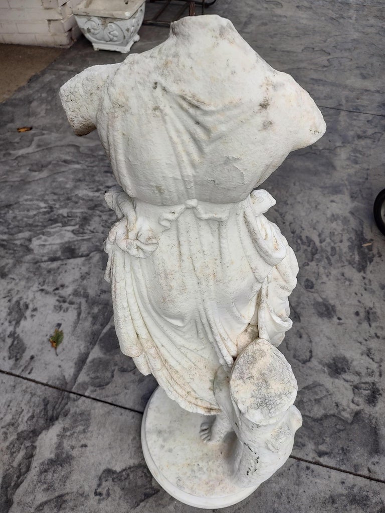 19th Century Hand Chilseled Marble Torso of a Victorian Maiden For Sale ...