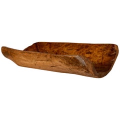 19th Century Hand Hewn Sycamore Bowl