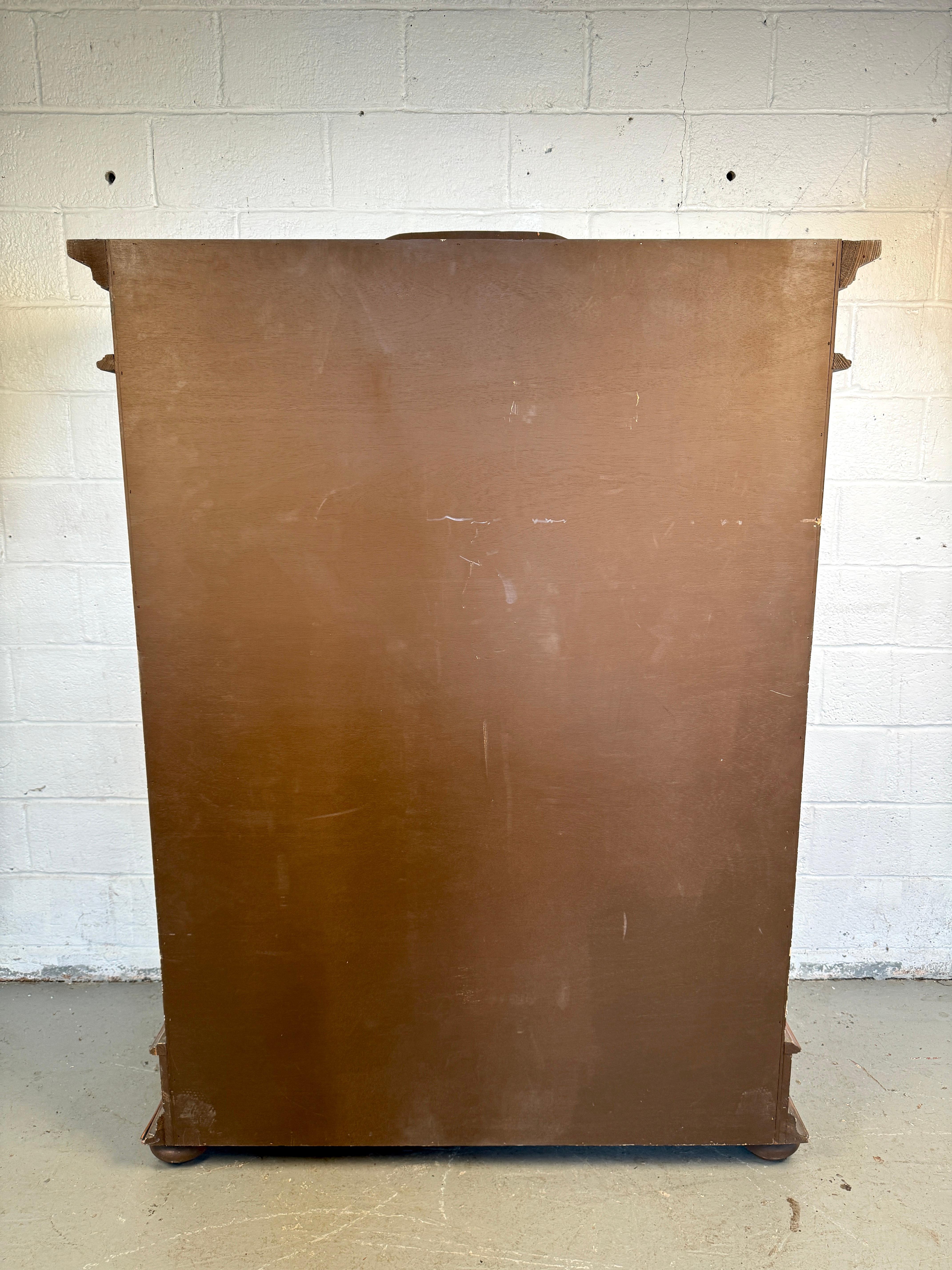 19th Century Hand-Painted Floral Wardrobe 13