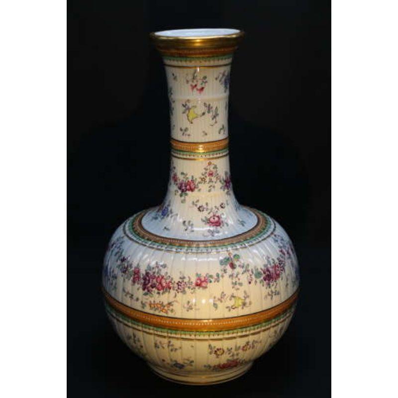 19th Century Hand Painted French Porcelain Vase by Samson of Paris, circa 1890 For Sale 8