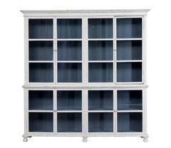 19th Century hand painted glazed cabinet