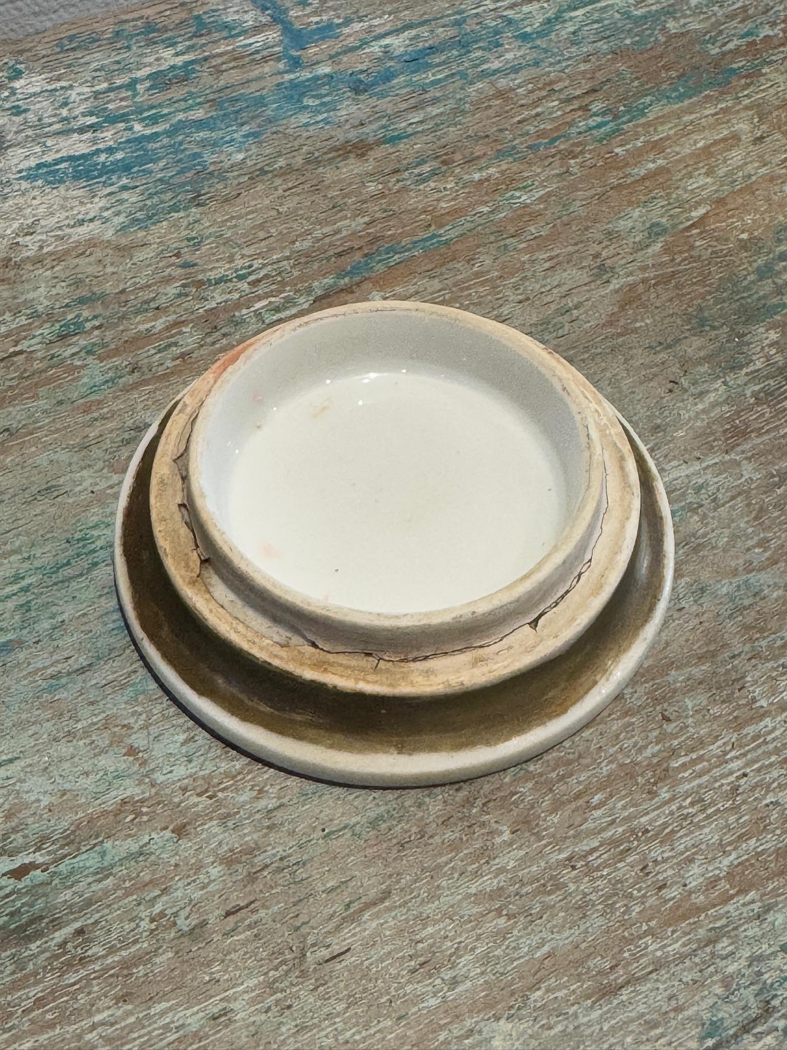 Cachepot in porcellana dipinto a mano del XIX secolo attribuito alla fabbrica Tucker In condizioni buone in vendita a West Hollywood, CA