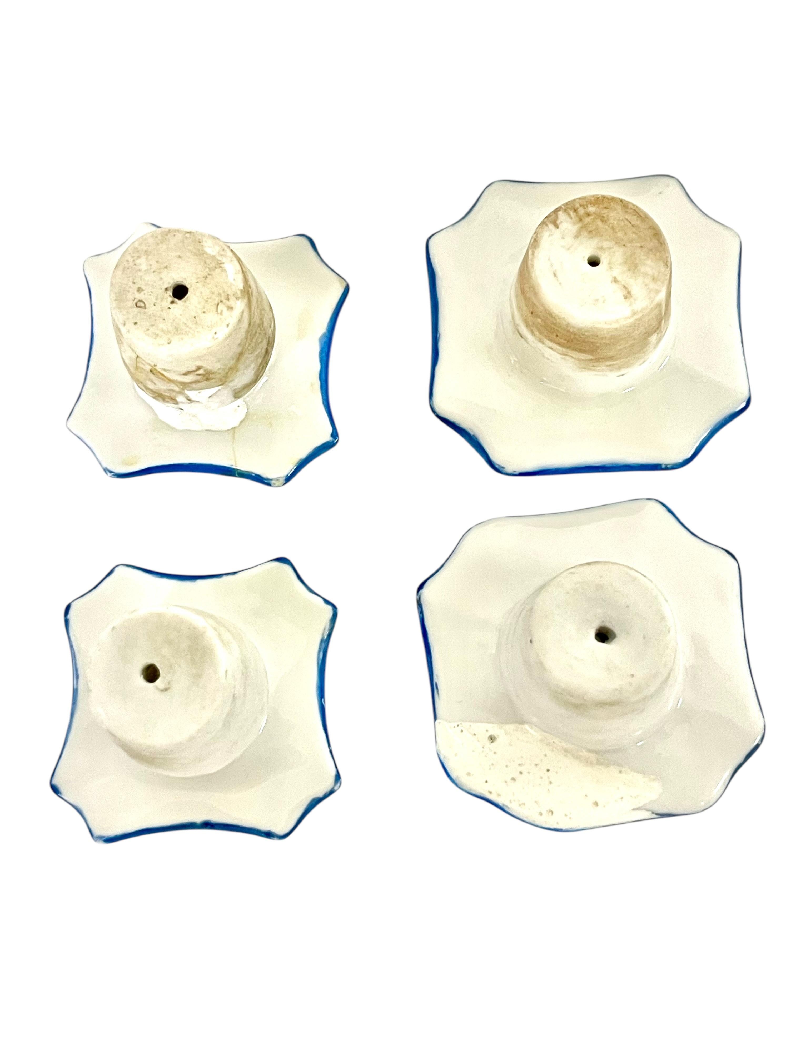 Set di profumi in porcellana di Sèvres dipinto a mano del XIX secolo in vendita 3