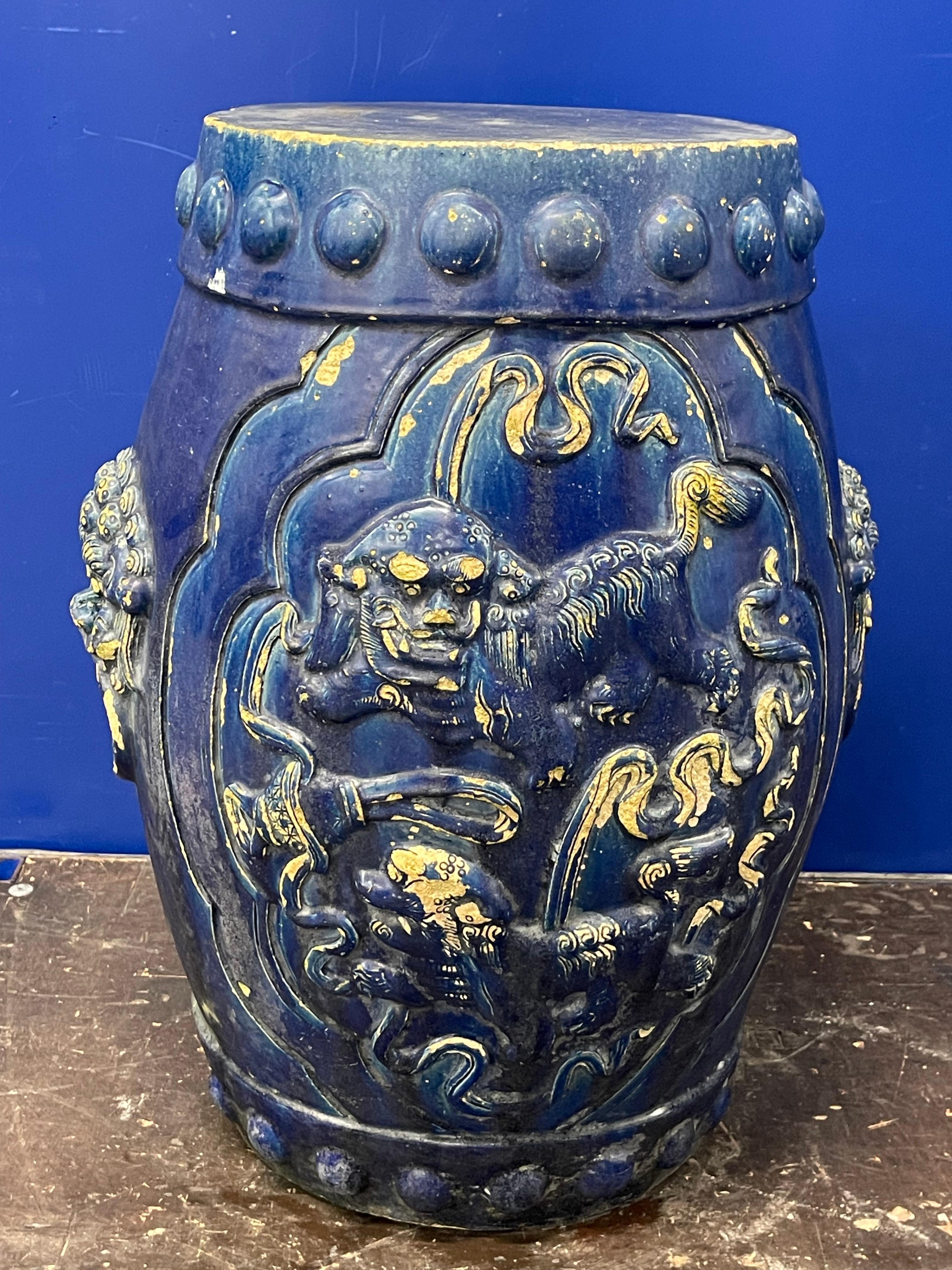 Handmade Chinese Ceramic Stool For Sale 6