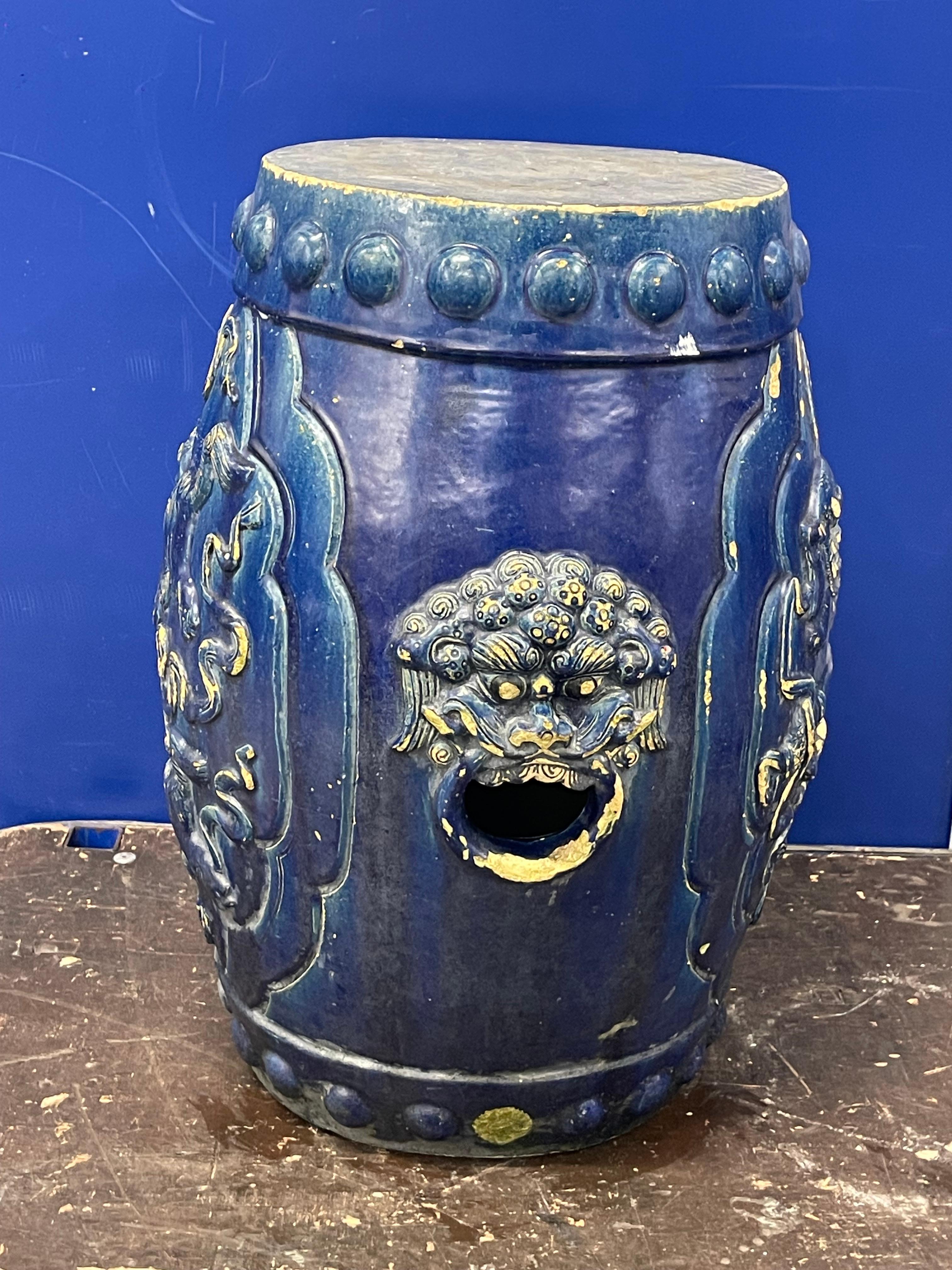 This Chinese stool is a collectable piece and would have been a key piece of furniture used for various means in or outside the home. 

Chinese ceramics have a long and rich history, with techniques and styles evolving over centuries. 
By the 19th