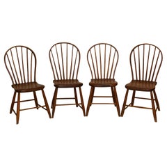 Used 19th Century Handmade Maple Tavern Chairs