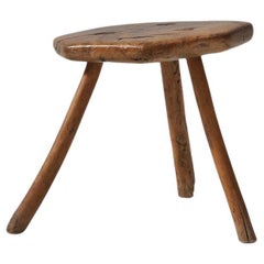 Tabouret fait à la main au 19e siècle