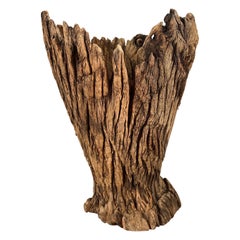 19th Century Hardwood Mortar From Mexico